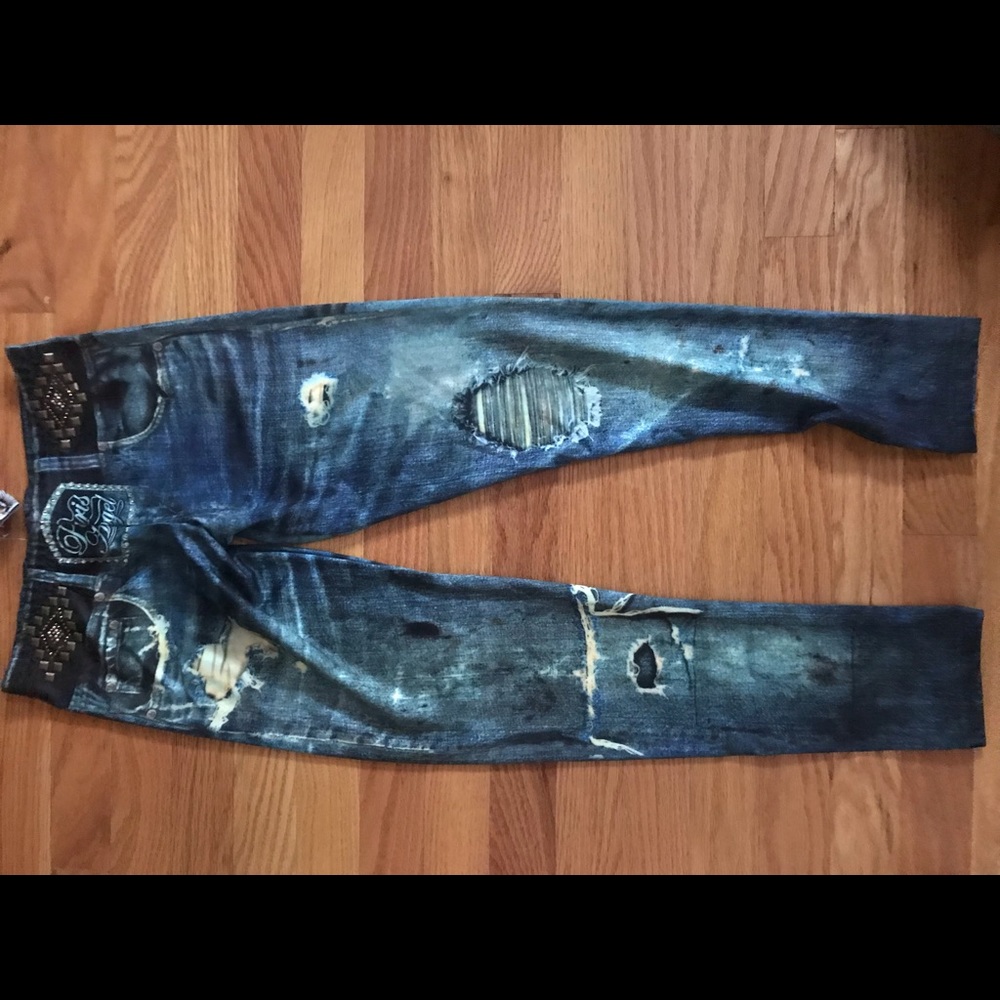 “Blue jean” jeggings
